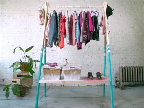 How To Build An A Frame Clothing Rack Diy