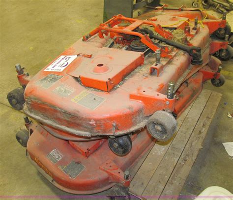 3 Kubota 60 Mower Decks In Des Moines Ia Item D7290 Sold Purple