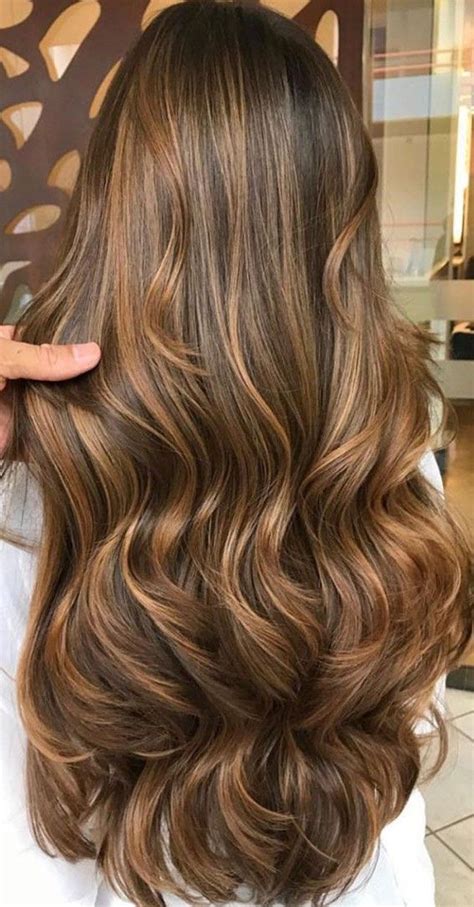 40 trendiest hair colors for 2022 brown toffee highlight in 2022 hair color for black hair