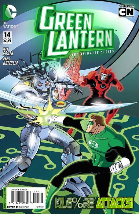 Green Lantern Animated Series 14 Dc Comics