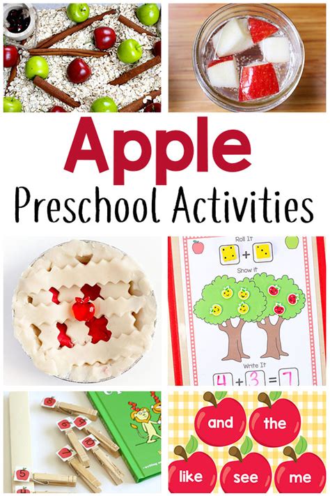 Check out plant activities for kids, and get your children exploring today. Preschool Apple Theme Activities