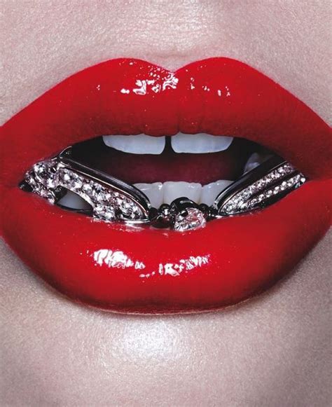 Grillz As Seen In Interview Magazine Grillz Lip Art Lips