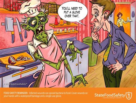 Pin On Food Safety Cartoons