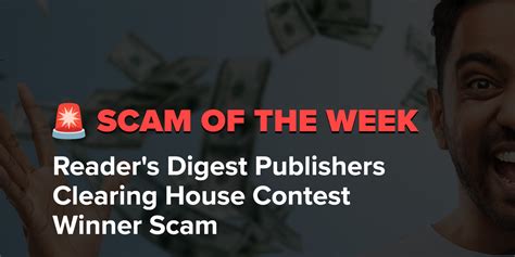 Scam Call Of The Week Reader S Digest Publishers Clearing House