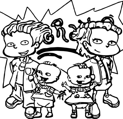 Rugrats Coloring Sheets