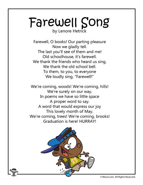 End Of Primary School Poem