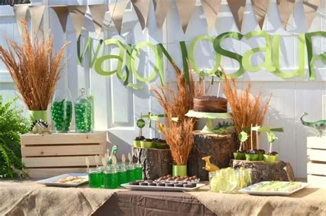 There are many parts of planning that require a collaboration between. Budget-Friendly Boy's Dinosaur Birthday Party | Spaceships ...