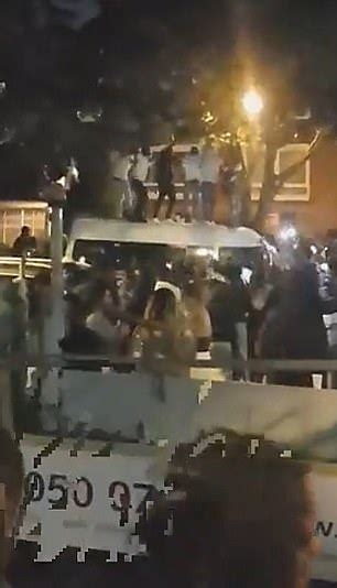 Police Struggle To Disperse Thousands Of Illegal Ravers At Two Events In London Daily Mail Online