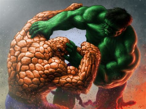 The Hulk Vs The Thing Marvel Finally Declares The Winner
