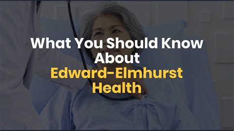 What You Should Know About Edward Elmhurst Health Youtube