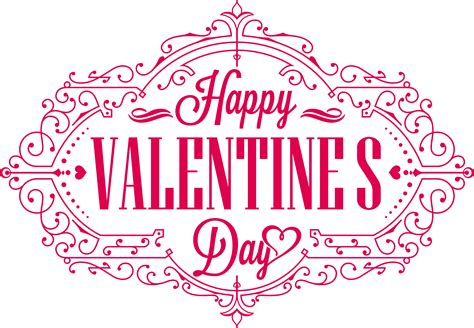 Happy Valentines Day Png Transparent Image Download Size 3499x2426px