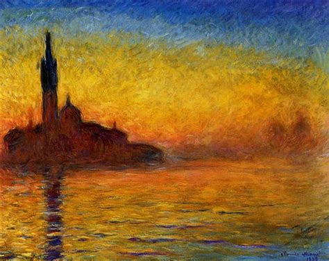 Twilight Venice 1908 Claude Monet