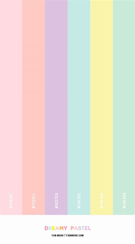 Best Pastel Colour Schemes For Spring And Summer Fab Mood
