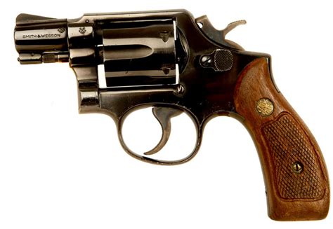 Deactivated Smith And Wesson Model 10 5 38 Snub Nose Revolver Modern