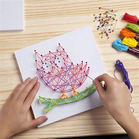 Craft Tastic Diy String Art Craft Kit For Kids Everything Included