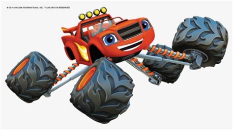 Blaze And The Monster Machines Stripes Blaze Monster Truck Yellow Hd