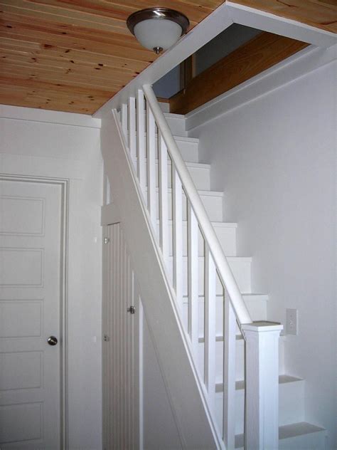 Narrow Stairs Up To Loftattic With Closet Underneath From The