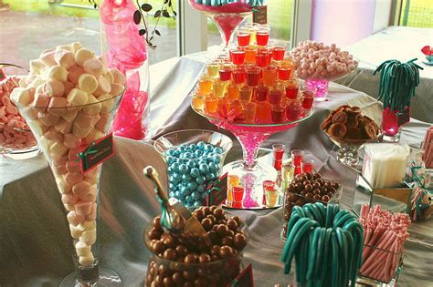 Wedding Candy Buffet Tables Are A Sweet Option Pun
