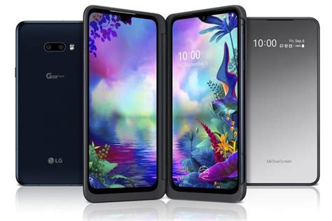 Lg Continues Its Push Into Two Screen Phones With The Lg G8x Thinq Dual