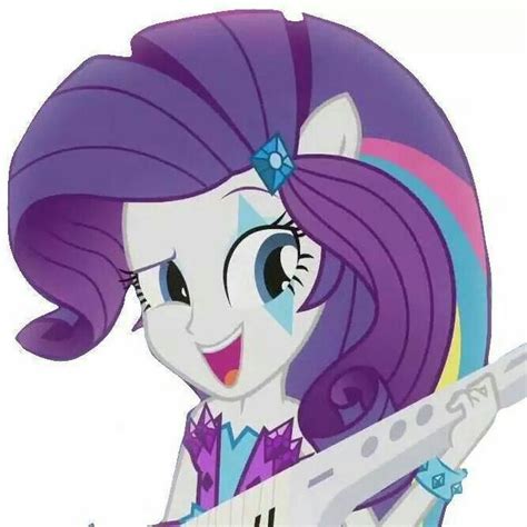 Equestria Girl Rarity In Her Rainbow Rock Form Which Is Awesome My