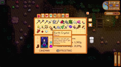Stardew Valley Earth Crystal The Gems Mystical Powers 2023