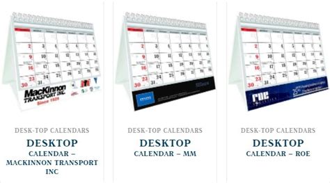 The Benefits Of Using Custom Desktop Calendars In The Usa For Your