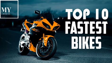 Top 10 Fastest Bikes In The World In 2019 Youtube