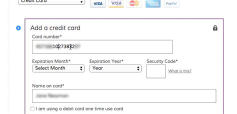 The Credit Card Number Field Must Allow And Auto Format