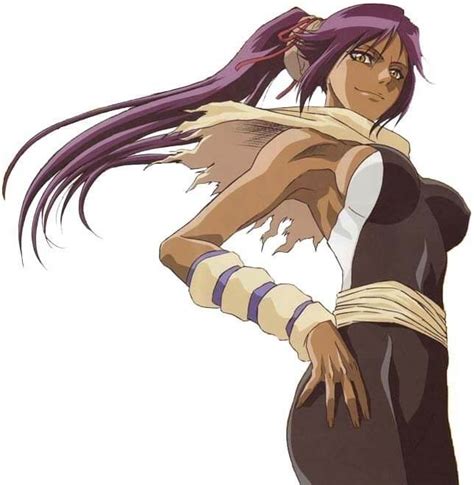 Hot Pictures Of Yoruichi Shihouin From The Bleach Anime Which Are