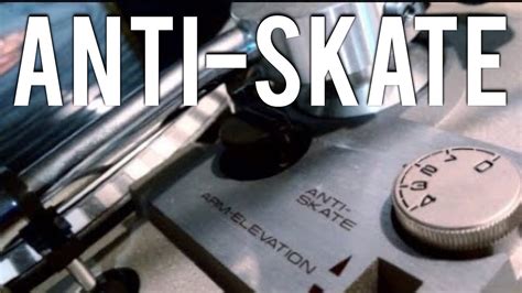 How To Adjust Turntable Anti Skate And What It Does Youtube