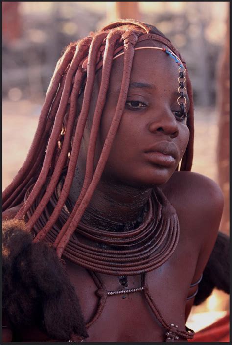 Himba Woman The Himba Are Indigenous Peoples With An Estimated Population Of About