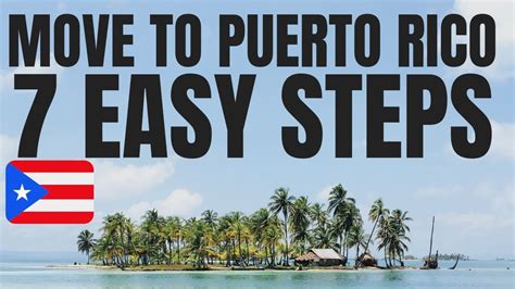 Move To Puerto Rico 7 Easy Steps Youtube