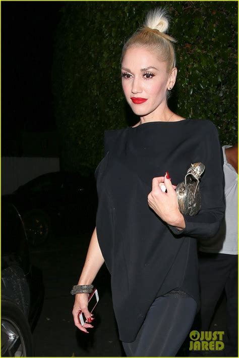 Gwen Stefani Heads Out For A Night With Friends Gwen Stefani Dinner