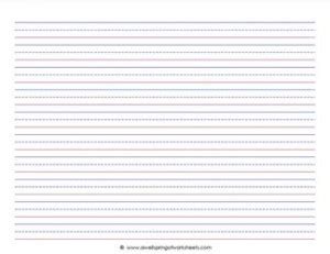 Print writing paper related for free printable writing paper for. Primary Lined Landscape Paper - 1/2" Tall Lines | A Wellspring