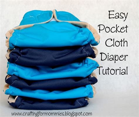 Easy Pocket Cloth Diaper Tutorial Homespun Aesthetic