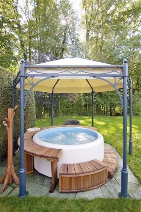 Clever Diy Hot Tub Gazebo Ideas For Winter Hot Tub Patio Hot Tub