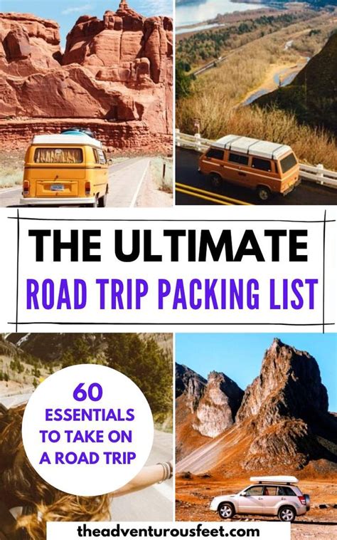 Packing List For A Road Trip 60 Road Trip Essentials You Should Never
