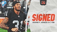 Bengals Sign Sidney Jones IV