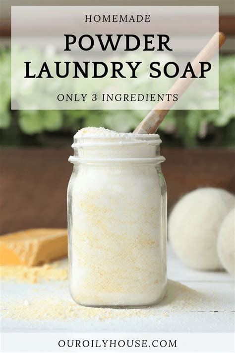 Homemade Powder Laundry Soap