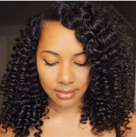 When the curling wand is at your desired heat setting or temperature, wrap a small section of your hair on the wand. Heatless Wand Curls Using Flexi Rods | Natural hair styles ...