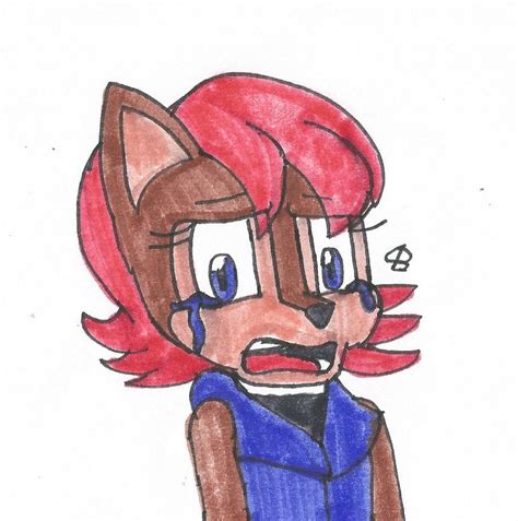 Sally Crying Colored By Spaton37 On Deviantart