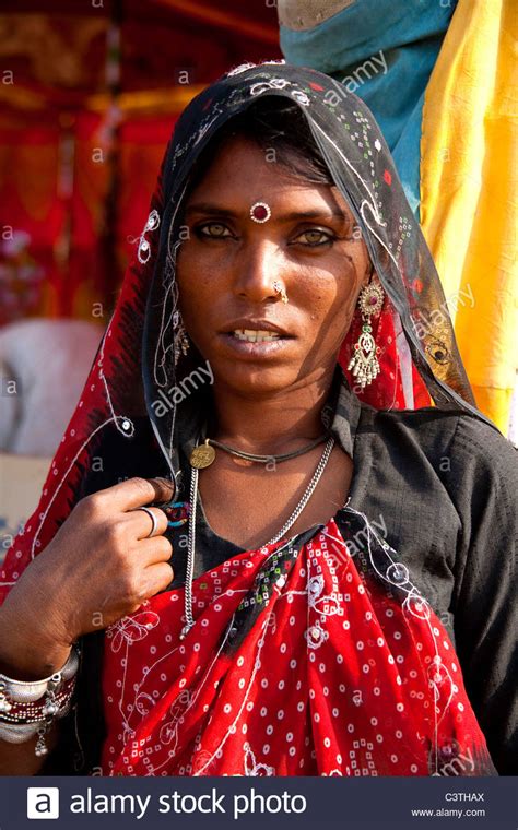 Indian People And Daily Life During The Annual Camel Fair In Pushkar