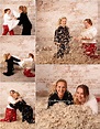 Pillow Fight! Feathers Fly During Family Pictures — Studio B Portraits