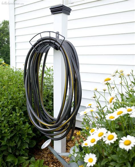 I have peter lindström to thank for the idea for this week's project. How to Make an Easy DIY Hose Stand - Hello Farmhouse ...