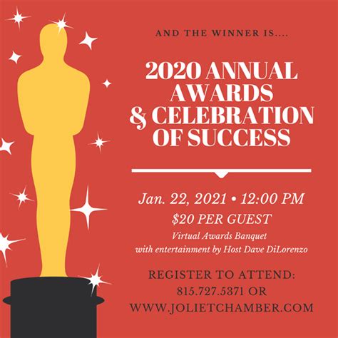 Annual Dinner & Awards | Joliet Region Chamber of Commerce