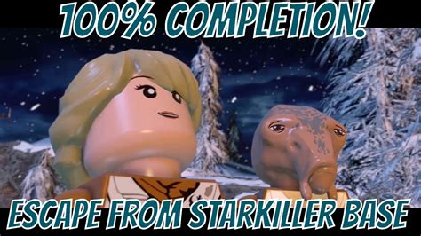 Lego Star Wars The Force Awakens 100 Completion Escape From