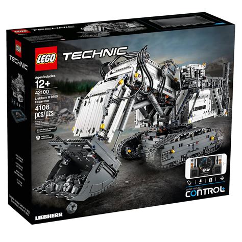 Lego Technic Liebherr R 9800 Excavator 42100 Building Construction Toy