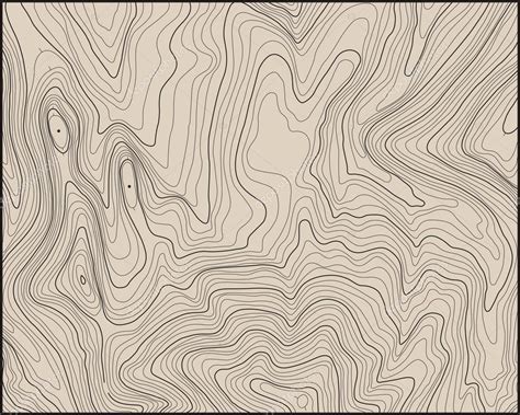 Topografische Karte Mit H Henlinien Stock Vektorgrafik Von Delpieroo