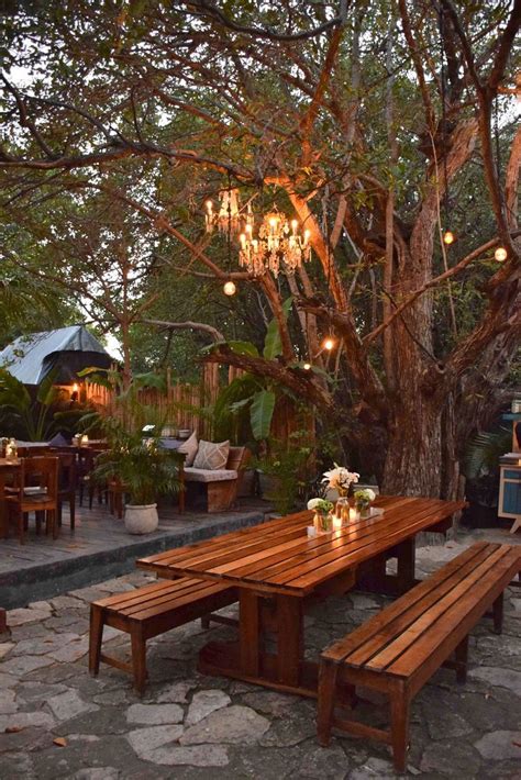 Gitano Bar And Restaurant Tulum Mexico Backyard Backyard Patio