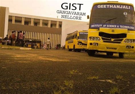 geethanjali institute of science and technology nellore app